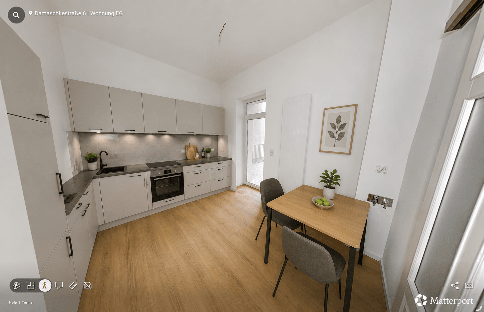 Pronájem bytu 2+1 61 m², Damaschkestraße 6, Erfurt, Durynsko Pronájem bytu 2+1 61 m², Damaschkestraße 6, Erfurt, Durynsko