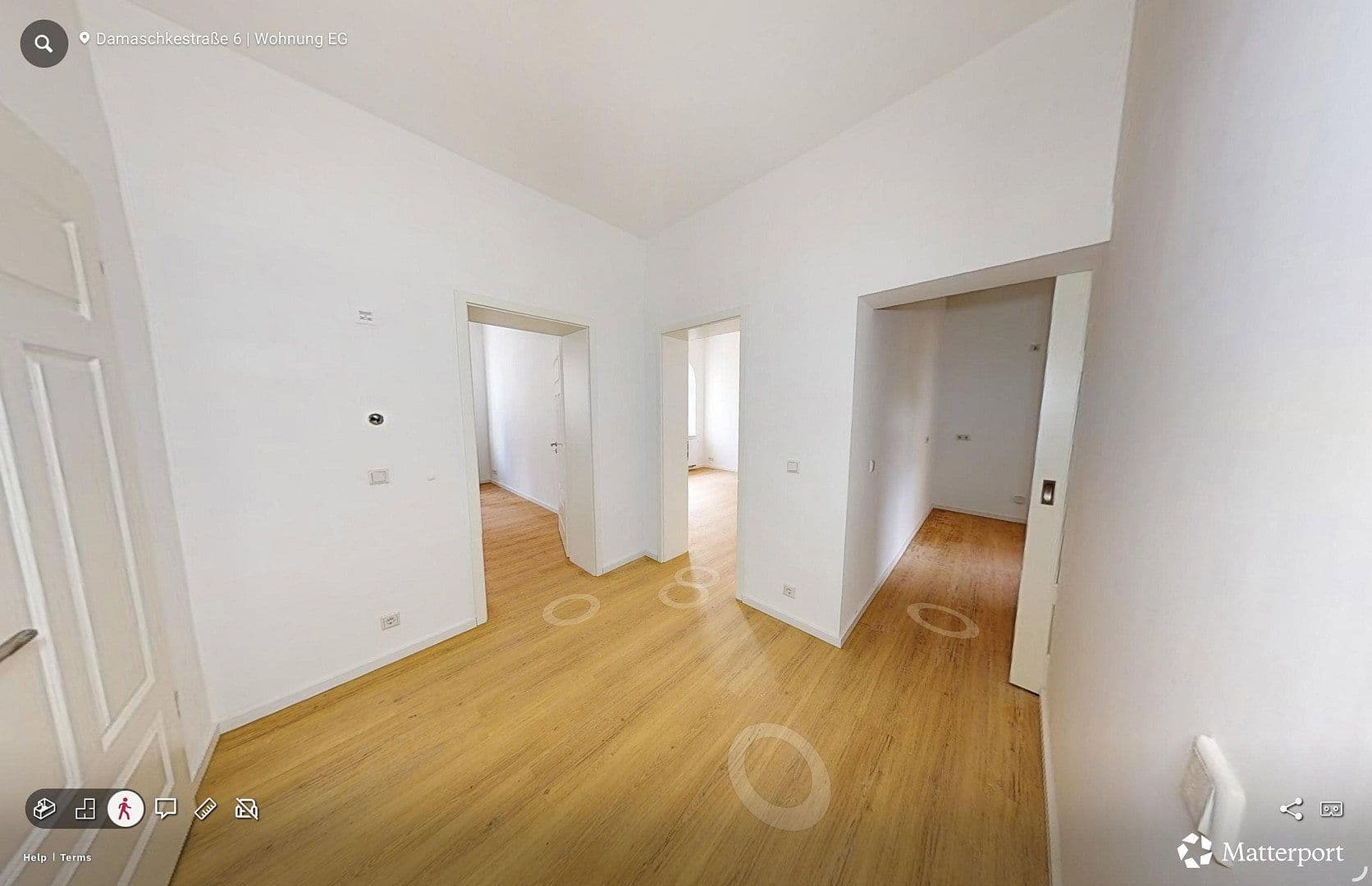 Pronájem bytu 2+1 61 m², Damaschkestraße 6, Erfurt, Durynsko Pronájem bytu 2+1 61 m², Damaschkestraße 6, Erfurt, Durynsko