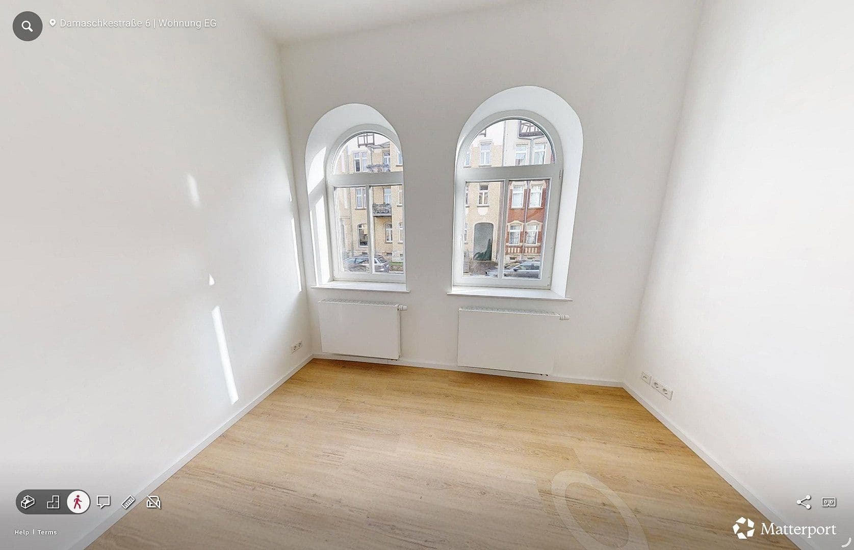 Pronájem bytu 2+1 61 m², Damaschkestraße 6, Erfurt, Durynsko Pronájem bytu 2+1 61 m², Damaschkestraße 6, Erfurt, Durynsko