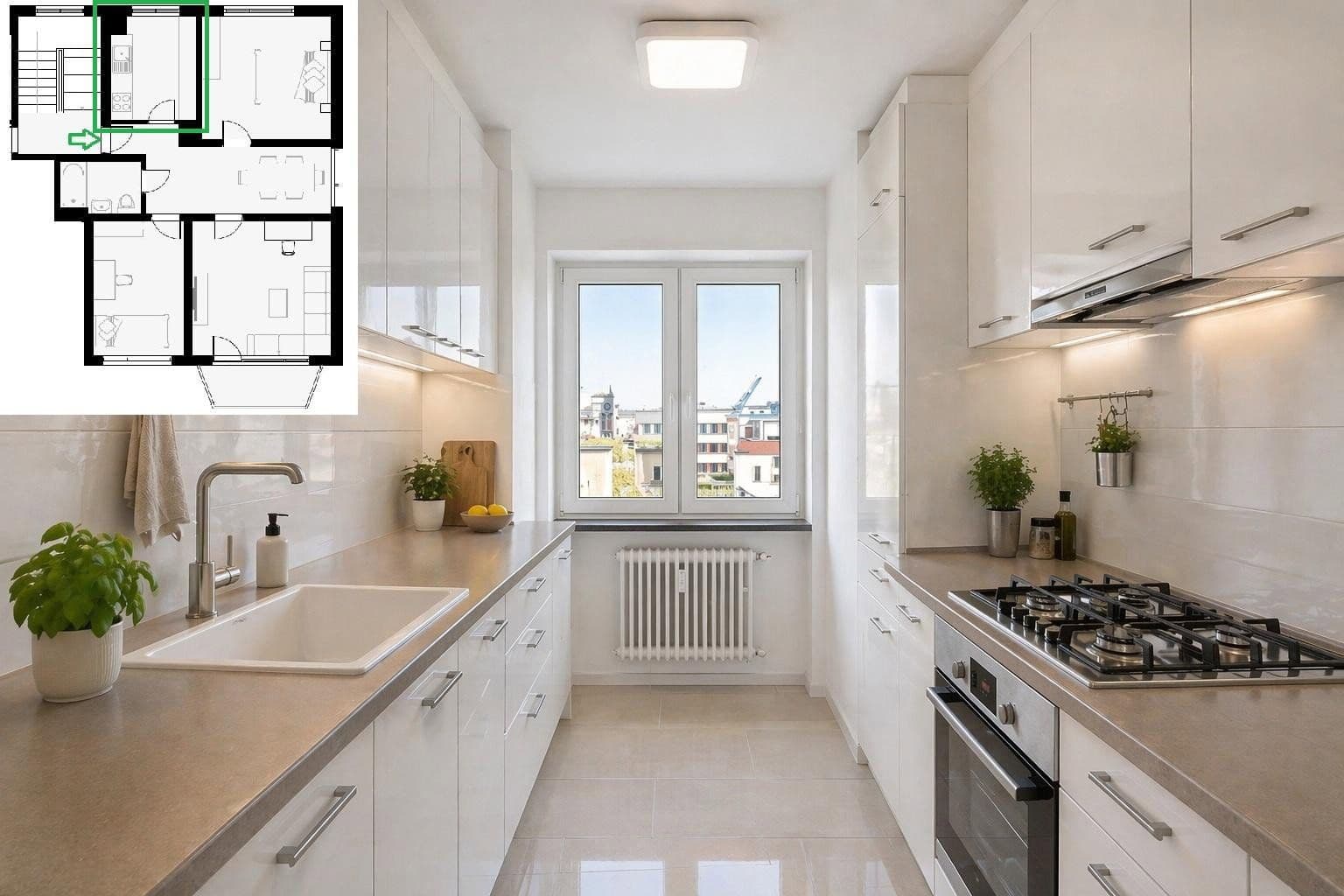 Prodej bytu 3+1 65 m², Stuttgart, Bádensko-Württembersko Prodej bytu 3+1 65 m², Stuttgart, Bádensko-Württembersko