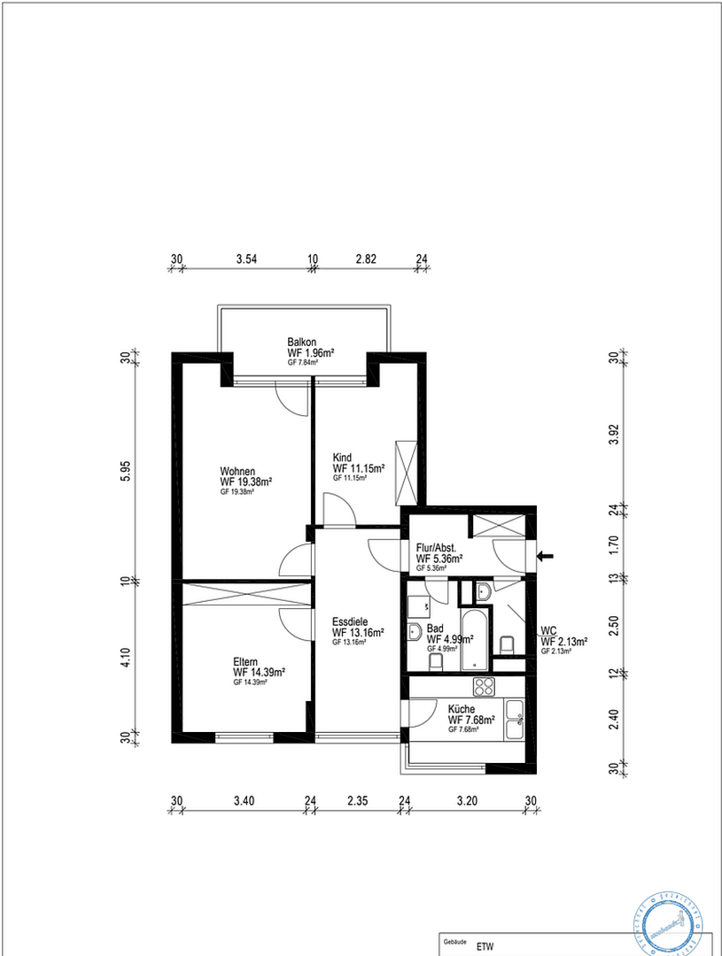 Prodej bytu 3+1 81 m², Bremerhaven, Bremen Prodej bytu 3+1 81 m², Bremerhaven, Bremen