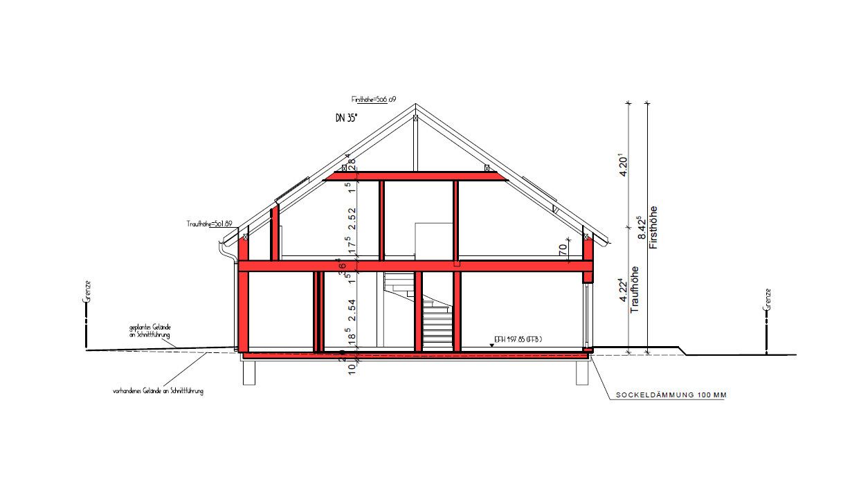 Pronájem domu 107 m², pozemek 250 m², Althengstett, Bádensko-Württembersko Pronájem domu 107 m², pozemek 250 m², Althengstett, Bádensko-Württembersko