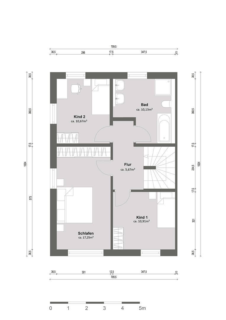 Prodej domu 137 m², pozemek 302 m², Schwabenweg, Dettingen an der Iller, Bádensko-Württembersko Prodej domu 137 m², pozemek 302 m², Schwabenweg, Dettingen an der Iller, Bádensko-Württembersko
