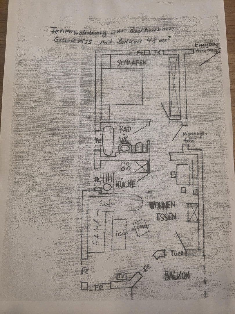 Prodej bytu 2+kk 48 m², Balzholzerstraße 17, Beuren, Bádensko-Württembersko Prodej bytu 2+kk 48 m², Balzholzerstraße 17, Beuren, Bádensko-Württembersko