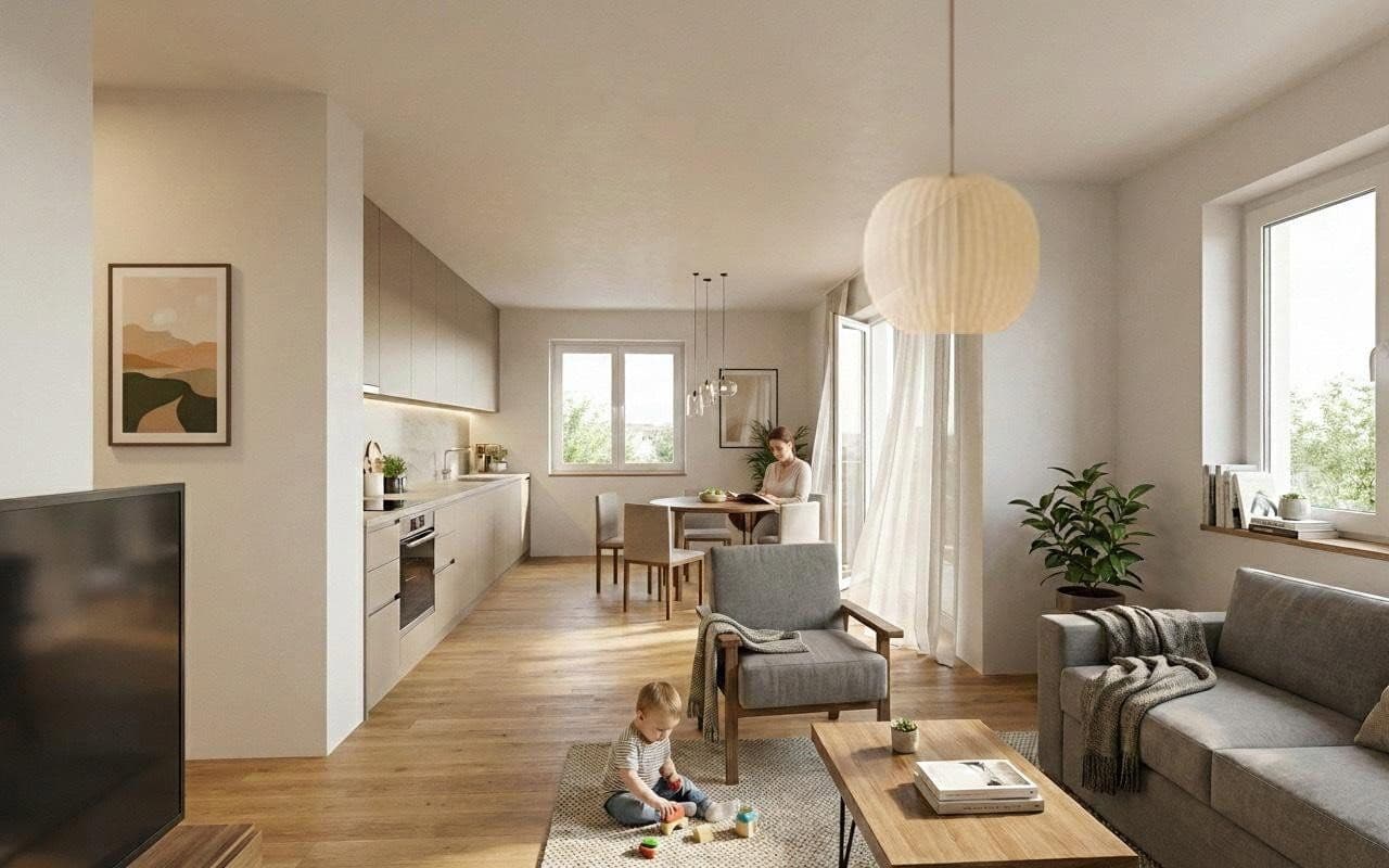 Pronájem bytu 4+1 98 m², Oderstraße 17, Bernau, Braniborsko Pronájem bytu 4+1 98 m², Oderstraße 17, Bernau, Braniborsko