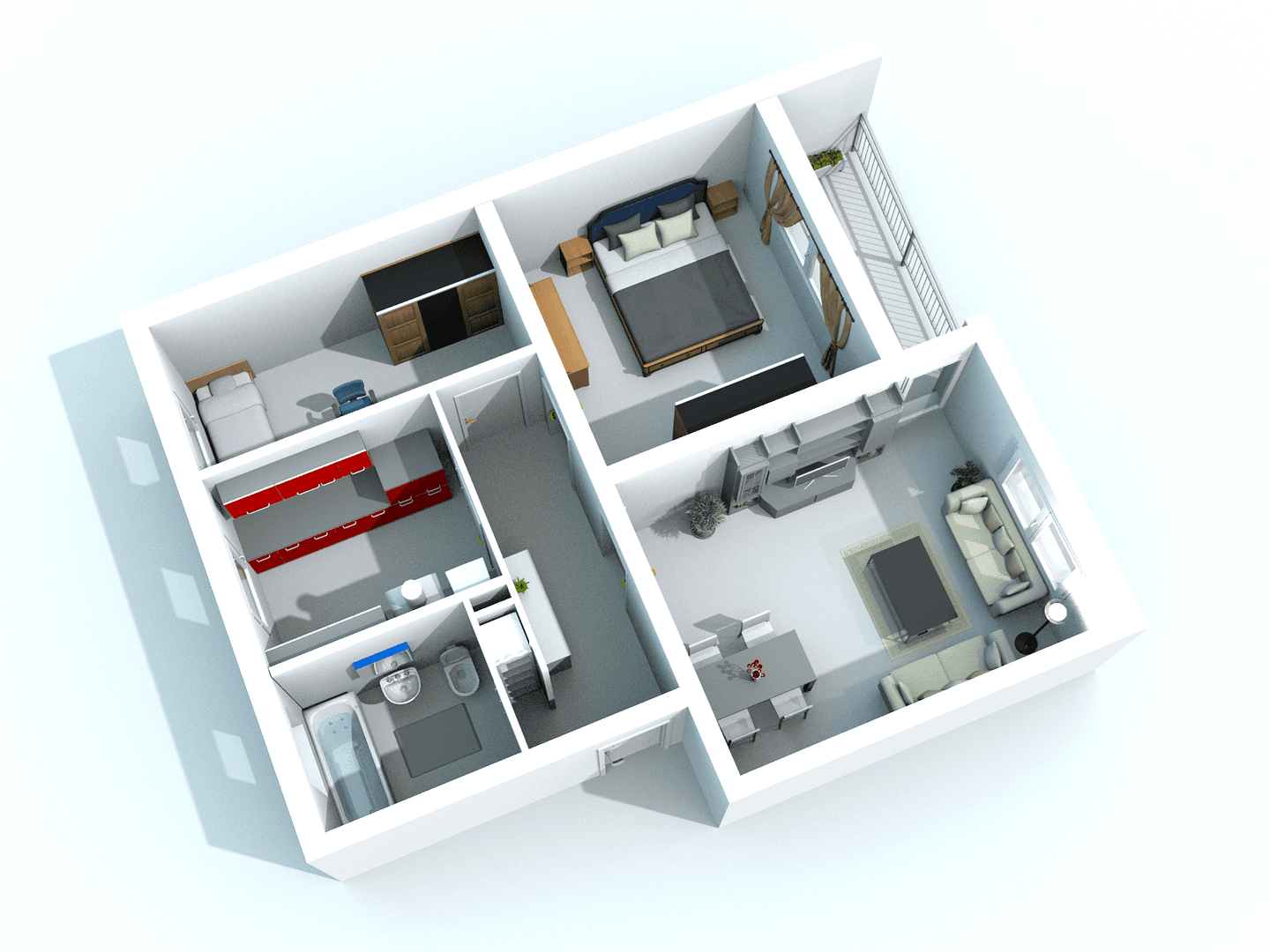 Prodej bytu 3+1 64 m², Bittlmairstraße 1, Ingolstadt, Bavorsko Prodej bytu 3+1 64 m², Bittlmairstraße 1, Ingolstadt, Bavorsko