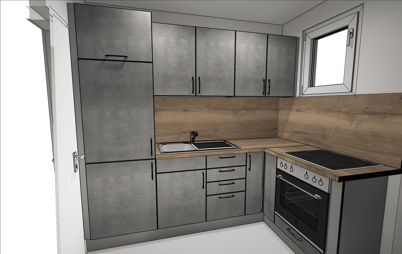 Pronájem bytu 2+1 47 m², Ingolstadt, Bavorsko Pronájem bytu 2+1 47 m², Ingolstadt, Bavorsko