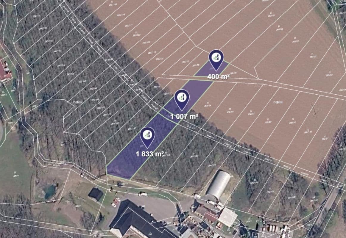 Prodej pozemku 3.240 m², Hrubá Skála, Liberecký kraj Prodej pozemku 3.240 m², Hrubá Skála, Liberecký kraj