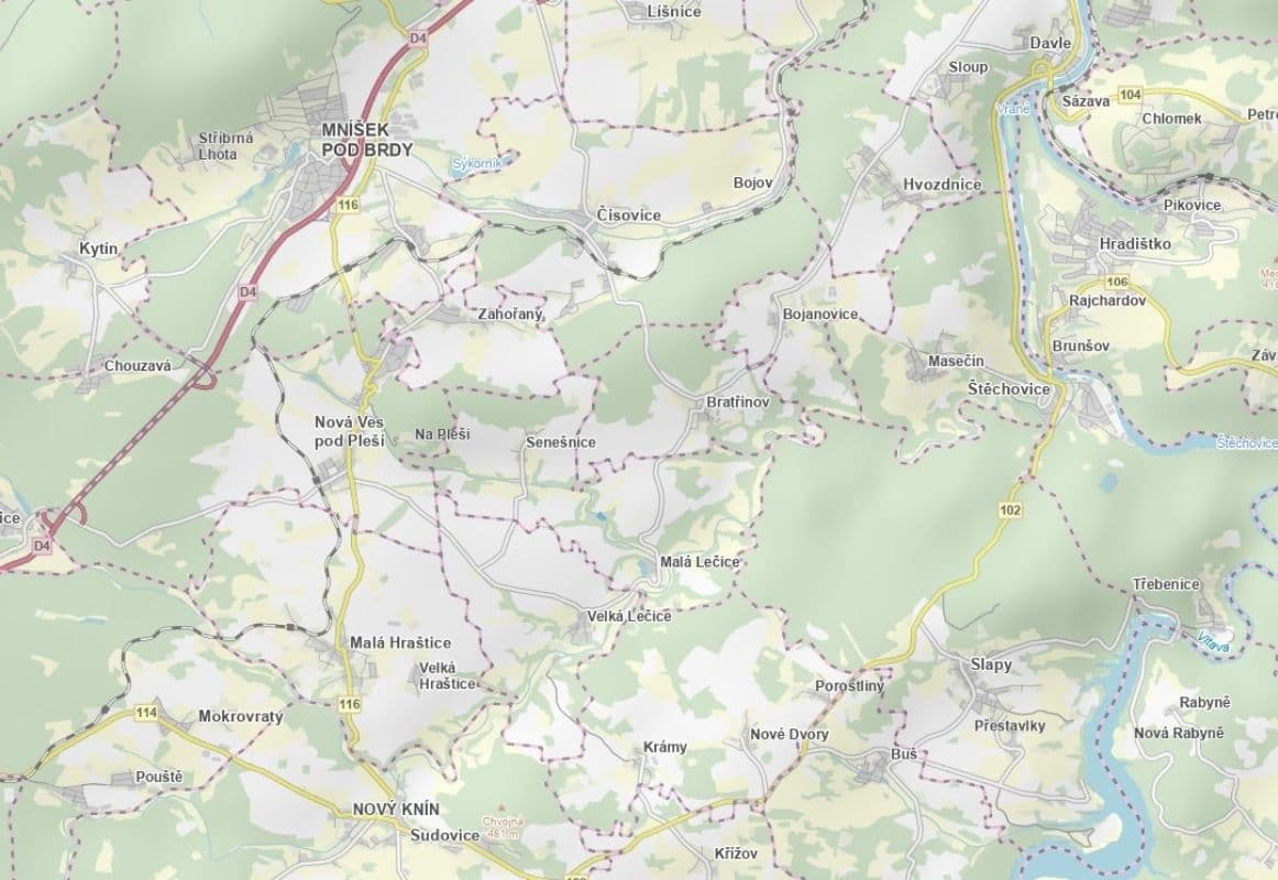 Prodej pozemku 6.911 m², Bojanovice, Středočeský kraj Prodej pozemku 6.911 m², Bojanovice, Středočeský kraj