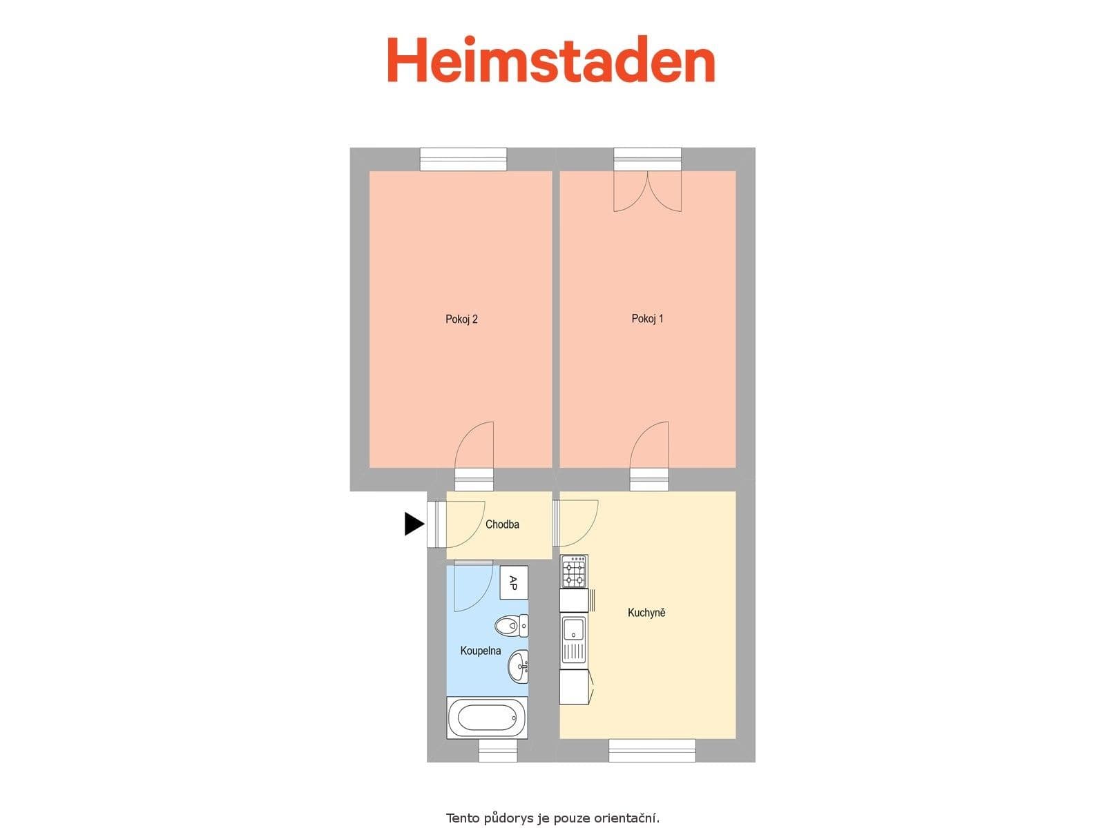 Pronájem bytu 2+1 48 m², Jarošova, Havířov, Moravskoslezský kraj Pronájem bytu 2+1 48 m², Jarošova, Havířov, Moravskoslezský kraj