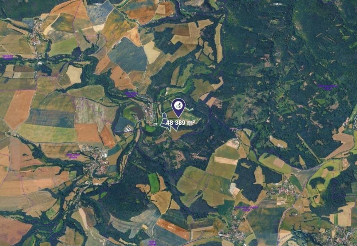 Prodej pozemku 48.389 m², Bojanovice, Středočeský kraj Prodej pozemku 48.389 m², Bojanovice, Středočeský kraj