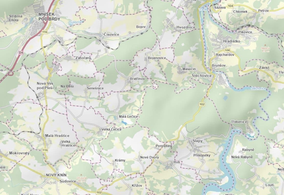 Prodej pozemku 48.389 m², Bojanovice, Středočeský kraj Prodej pozemku 48.389 m², Bojanovice, Středočeský kraj