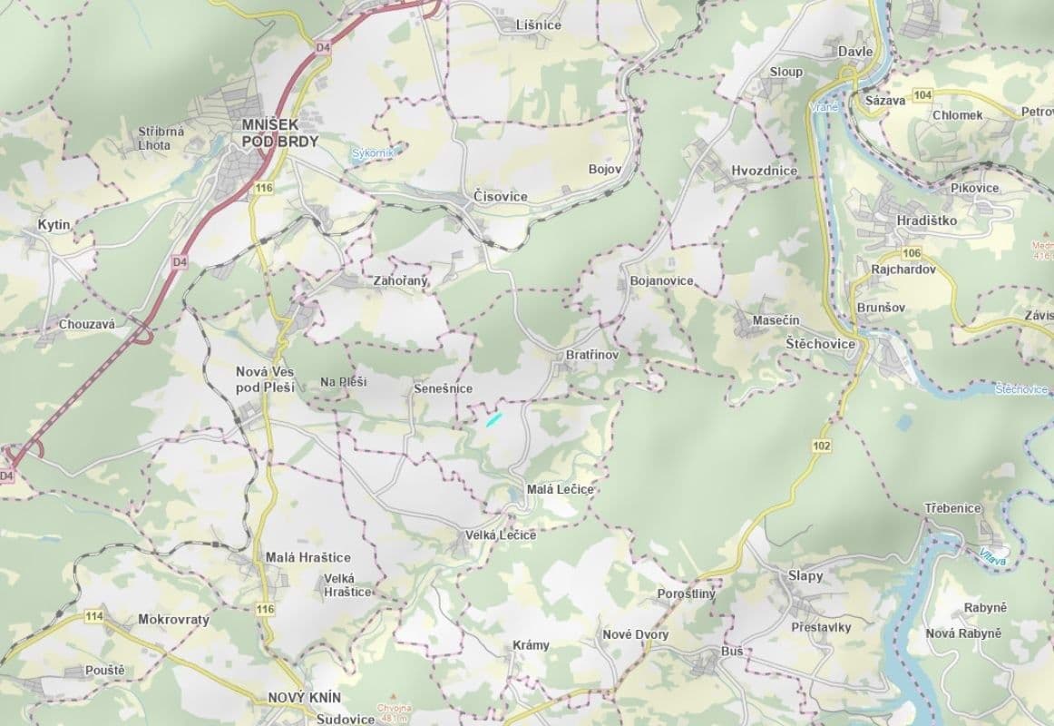 Prodej pozemku 11.640 m², Bojanovice, Středočeský kraj Prodej pozemku 11.640 m², Bojanovice, Středočeský kraj