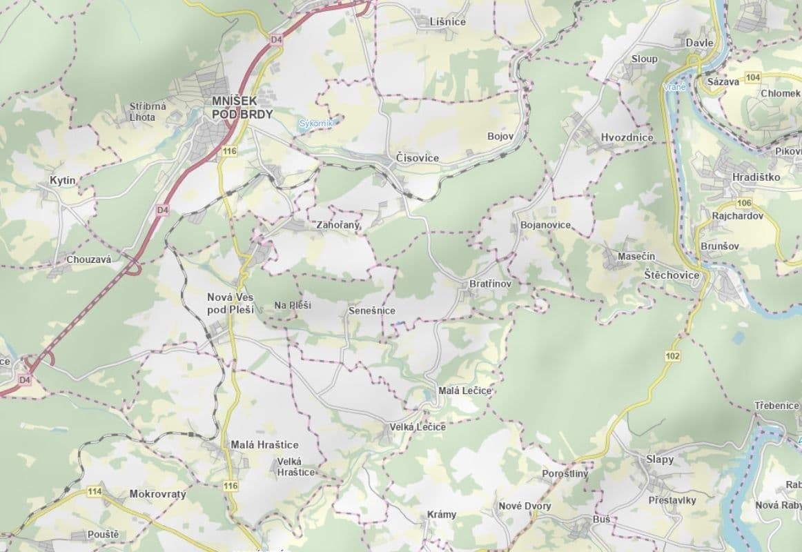 Prodej pozemku 6.211 m², Bratřínov, Středočeský kraj Prodej pozemku 6.211 m², Bratřínov, Středočeský kraj