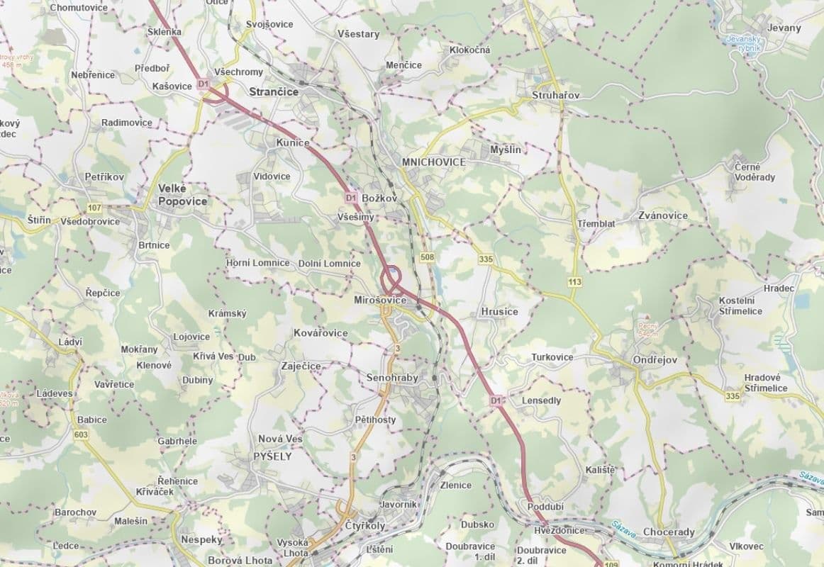 Prodej pozemku 6.099 m², Mirošovice, Středočeský kraj Prodej pozemku 6.099 m², Mirošovice, Středočeský kraj