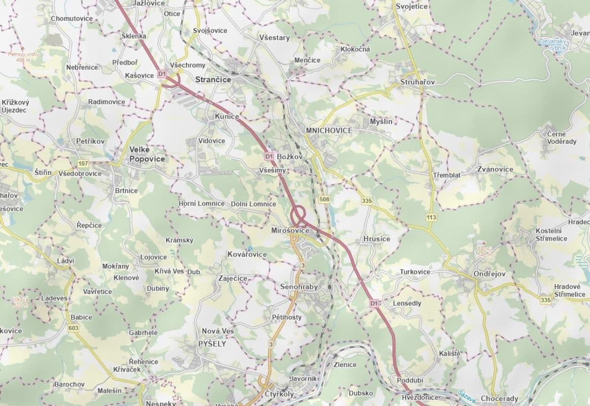 Prodej pozemku 11.933 m², Mirošovice, Středočeský kraj Prodej pozemku 11.933 m², Mirošovice, Středočeský kraj