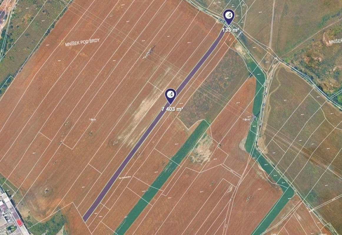 Prodej pozemku 7.536 m², Mníšek pod Brdy, Středočeský kraj Prodej pozemku 7.536 m², Mníšek pod Brdy, Středočeský kraj