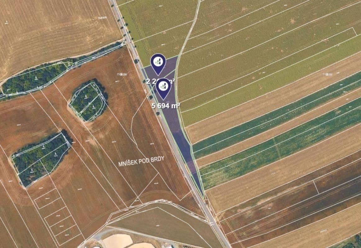 Prodej pozemku 7.911 m², Mníšek pod Brdy, Středočeský kraj Prodej pozemku 7.911 m², Mníšek pod Brdy, Středočeský kraj