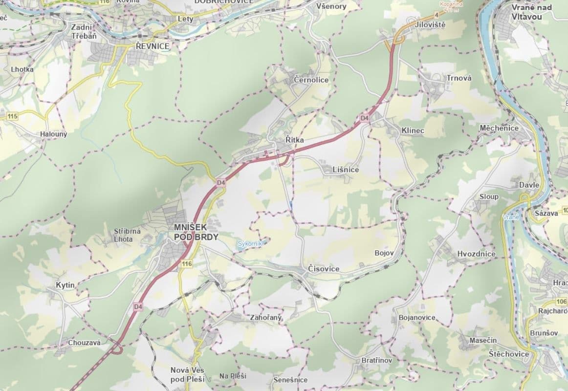 Prodej pozemku 7.911 m², Mníšek pod Brdy, Středočeský kraj Prodej pozemku 7.911 m², Mníšek pod Brdy, Středočeský kraj