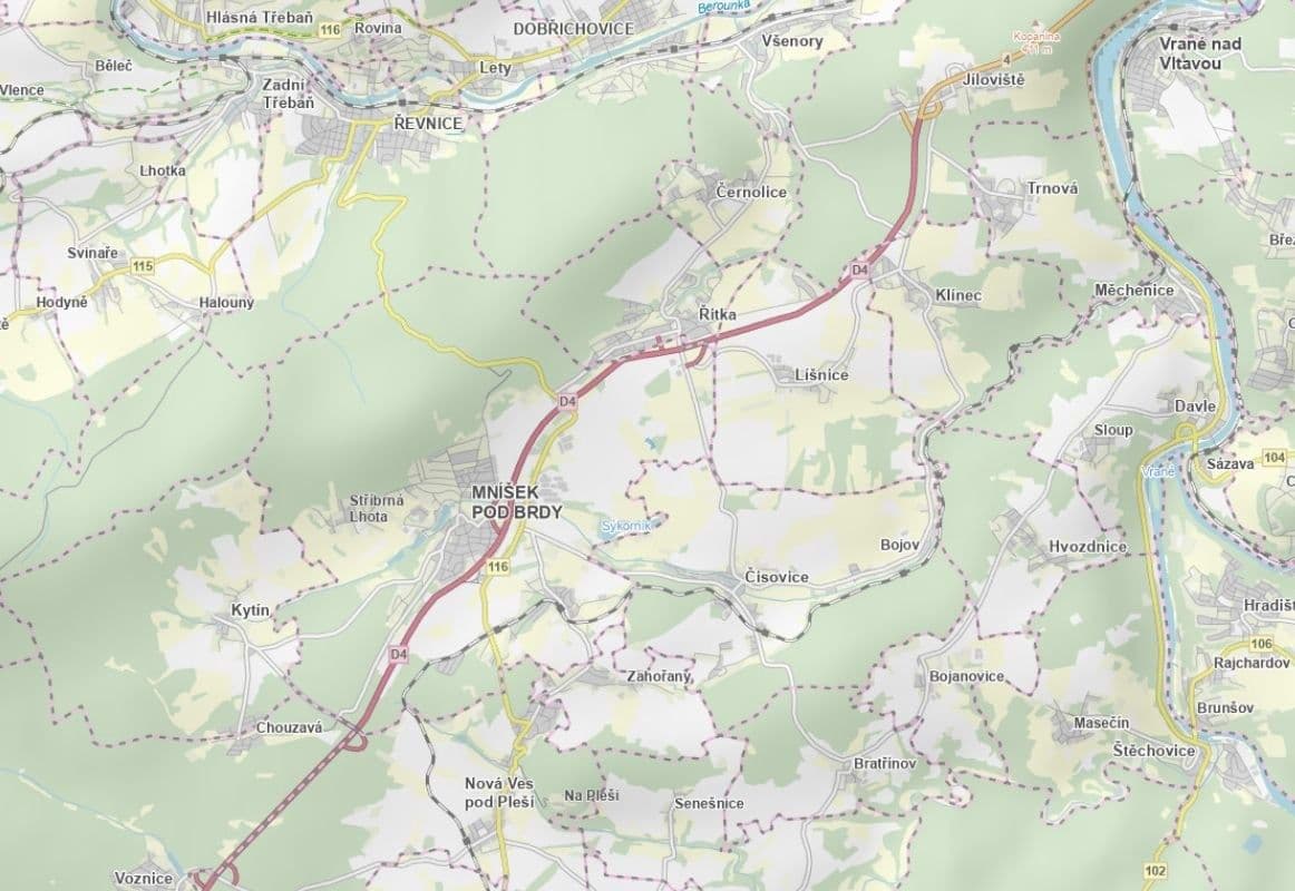 Prodej pozemku 10.934 m², Mníšek pod Brdy, Středočeský kraj Prodej pozemku 10.934 m², Mníšek pod Brdy, Středočeský kraj