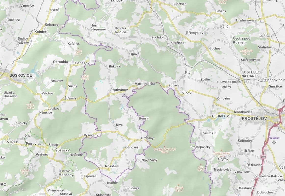 Prodej pozemku 1.136 m², Protivanov, Olomoucký kraj Prodej pozemku 1.136 m², Protivanov, Olomoucký kraj