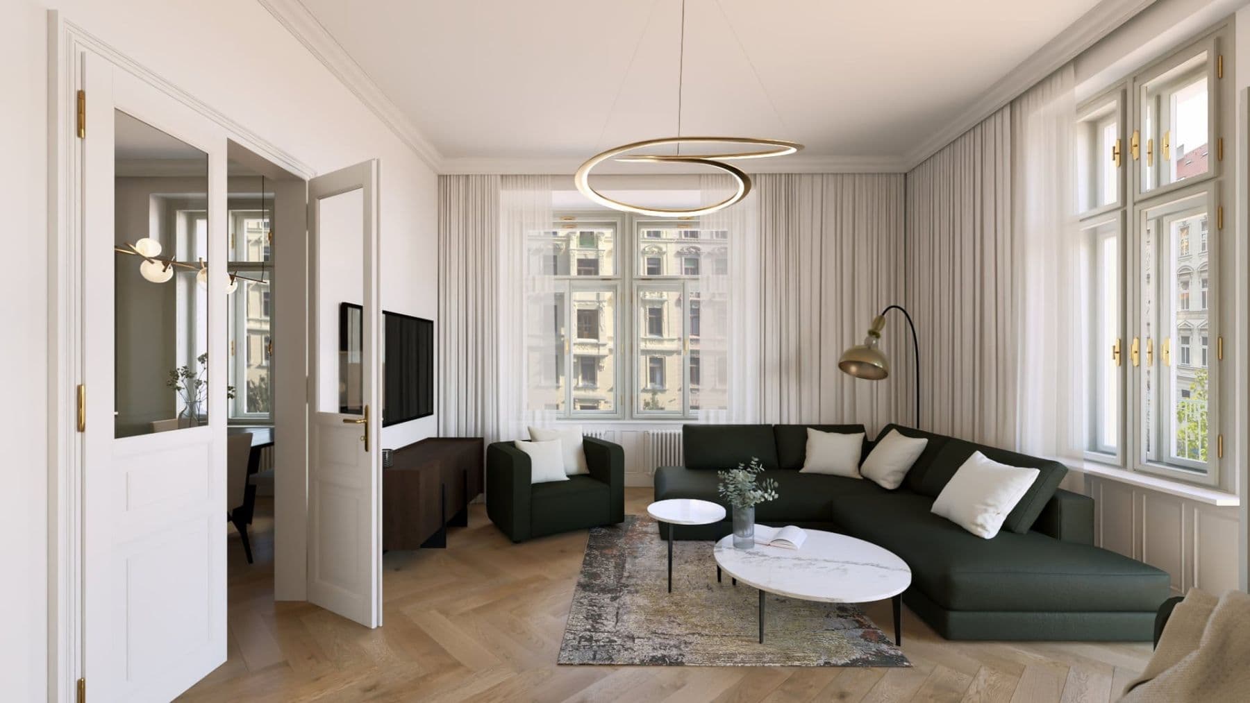 Prodej bytu 3+1 121 m², Polská, Praha, Praha Prodej bytu 3+1 121 m², Polská, Praha, Praha