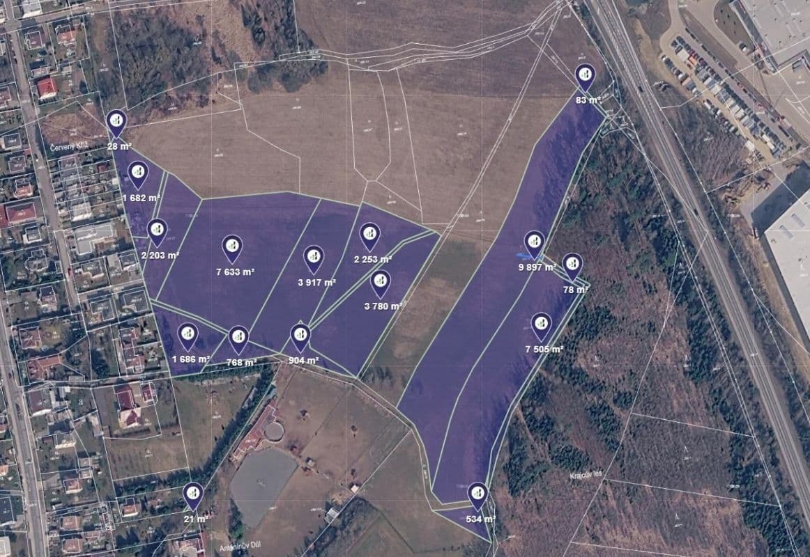 Prodej pozemku 42.972 m², Jihlava, Kraj Vysočina Prodej pozemku 42.972 m², Jihlava, Kraj Vysočina