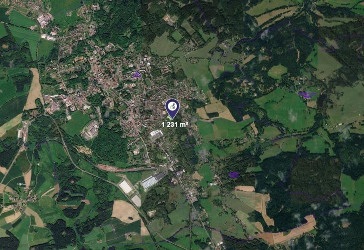 Prodej pozemku 1.231 m², Aš, Karlovarský kraj Prodej pozemku 1.231 m², Aš, Karlovarský kraj