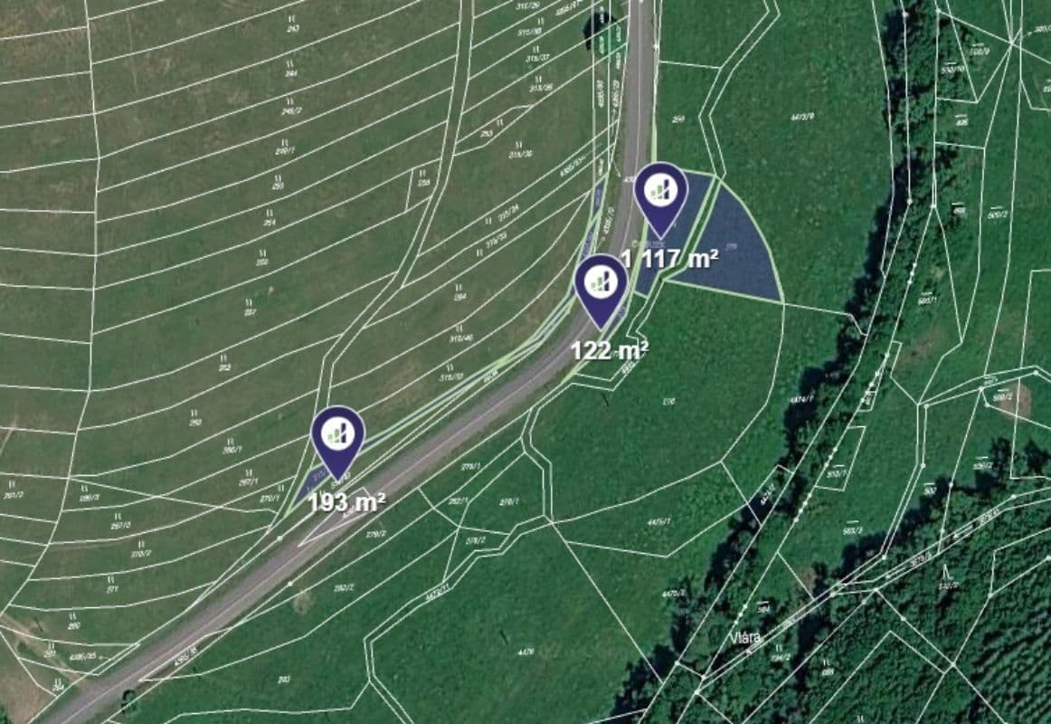 Prodej pozemku 847 m², Vysoké Pole, Zlínský kraj Prodej pozemku 847 m², Vysoké Pole, Zlínský kraj