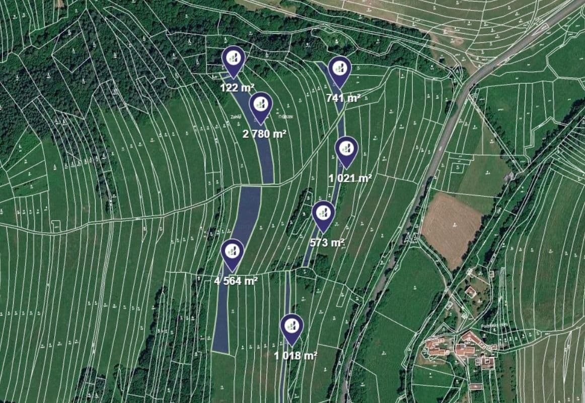Prodej pozemku 11.769 m², Vysoké Pole, Zlínský kraj Prodej pozemku 11.769 m², Vysoké Pole, Zlínský kraj