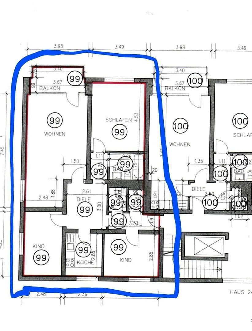 Prodej bytu 4+1 94 m², Norderstedt, Šlesvicko-Holštýnsko Prodej bytu 4+1 94 m², Norderstedt, Šlesvicko-Holštýnsko