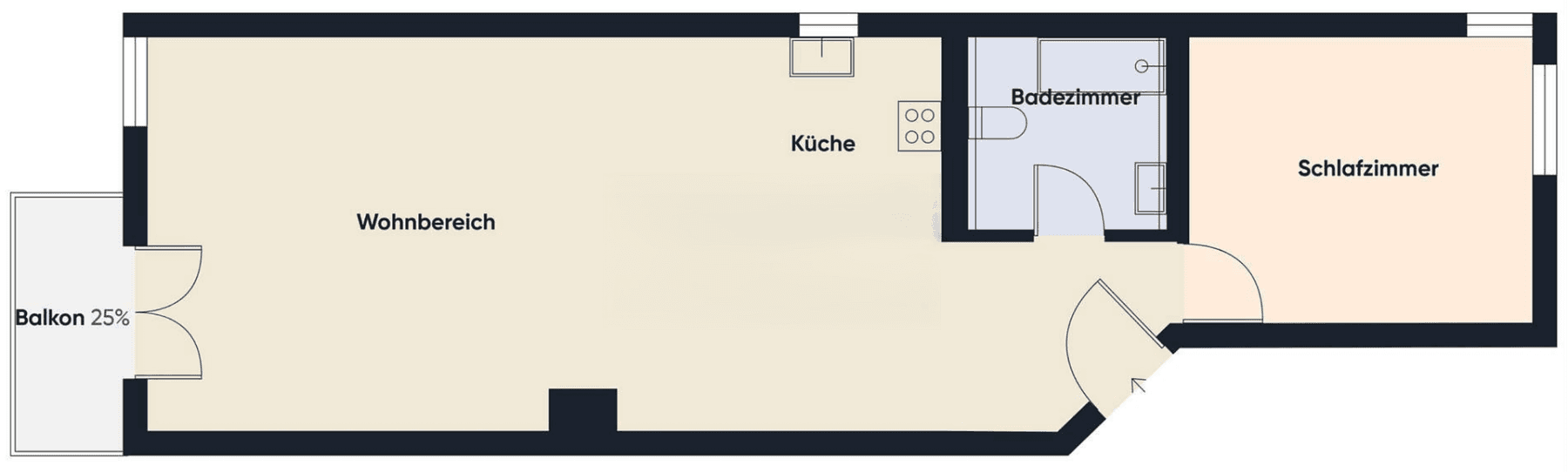 Pronájem bytu 2+1 67 m², Heilbronner Straße 8/2, Ludwigsburg, Bádensko-Württembersko Pronájem bytu 2+1 67 m², Heilbronner Straße 8/2, Ludwigsburg, Bádensko-Württembersko