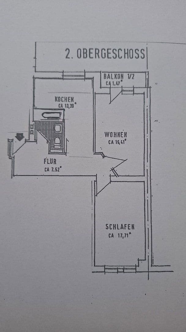 Prodej bytu 2+1 65 m², Stoffeler Straße 18, Düsseldorf, Severní Porýní-Vestfálsko Prodej bytu 2+1 65 m², Stoffeler Straße 18, Düsseldorf, Severní Porýní-Vestfálsko