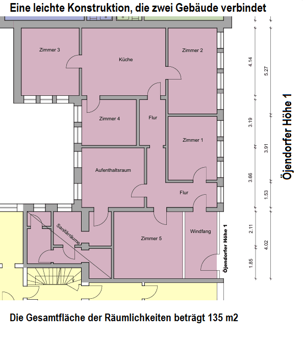 Pronájem kanceláře 145 m², Öjendorfer Höhe 1, Hamburg, Hamburg Pronájem kanceláře 145 m², Öjendorfer Höhe 1, Hamburg, Hamburg