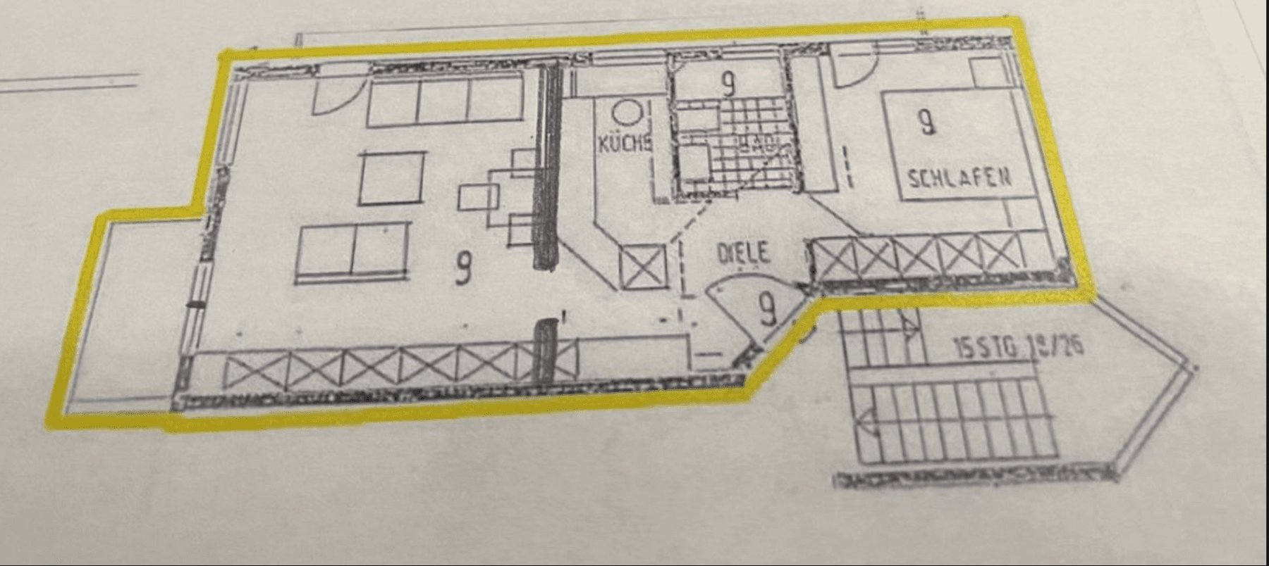 Pronájem bytu 2+1 51 m², Heilbronner Straße 8, Ludwigsburg, Bádensko-Württembersko Pronájem bytu 2+1 51 m², Heilbronner Straße 8, Ludwigsburg, Bádensko-Württembersko