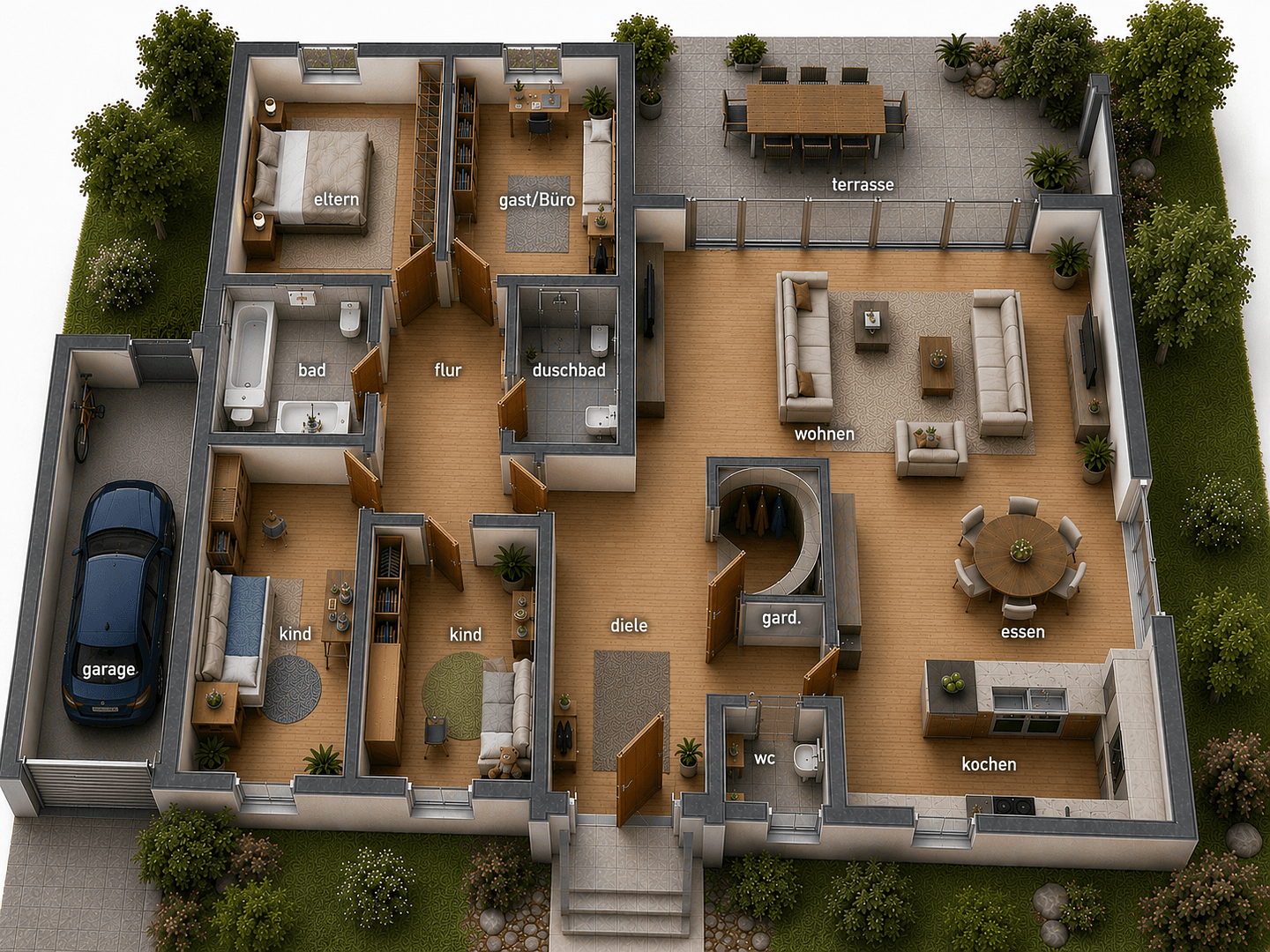 Prodej domu 160 m², pozemek 1.103 m², Vogelwarte 15, Leichlingen, Severní Porýní-Vestfálsko Prodej domu 160 m², pozemek 1.103 m², Vogelwarte 15, Leichlingen, Severní Porýní-Vestfálsko
