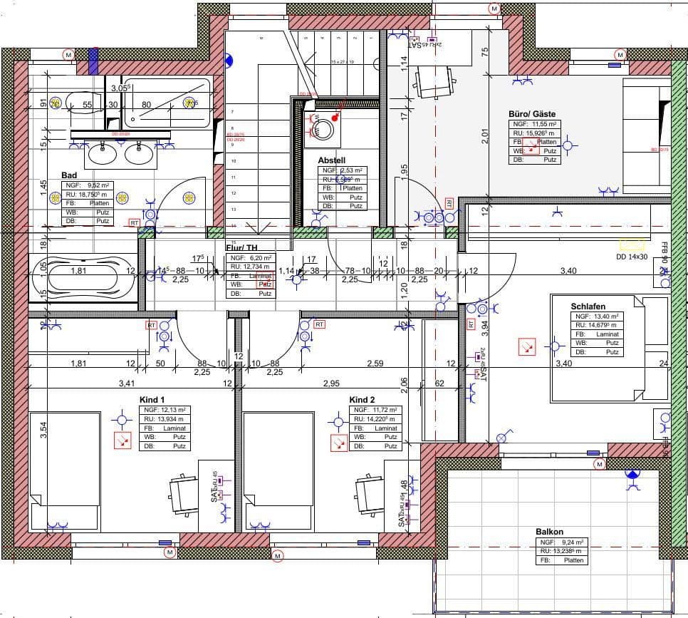 Pronájem domu 137 m², pozemek 40 m², Bad Säckingen, Bádensko-Württembersko Pronájem domu 137 m², pozemek 40 m², Bad Säckingen, Bádensko-Württembersko