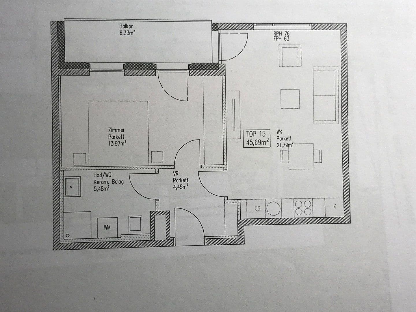 Pronájem bytu 2+1 52 m², Wien, Wien Pronájem bytu 2+1 52 m², Wien, Wien