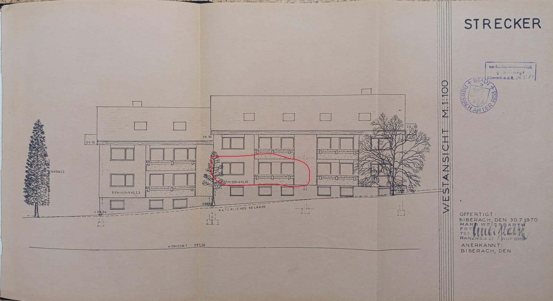 Prodej bytu 3+kk 83 m², Am Weißen Bild 40+42, Biberach an der Riß, Bádensko-Württembersko Prodej bytu 3+kk 83 m², Am Weißen Bild 40+42, Biberach an der Riß, Bádensko-Württembersko