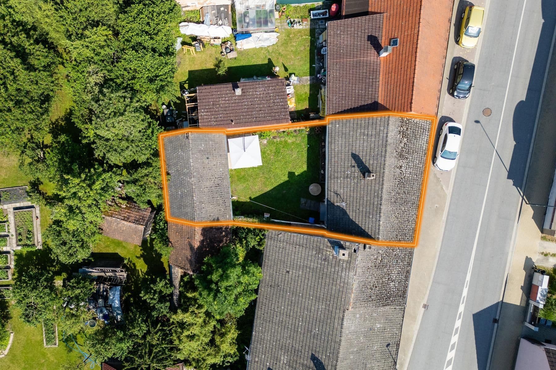 Prodej chaty, chalupy 95 m², pozemek 407 m², Tyršova, Lomnice nad Lužnicí, Jihočeský kraj Prodej chaty, chalupy 95 m², pozemek 407 m², Tyršova, Lomnice nad Lužnicí, Jihočeský kraj