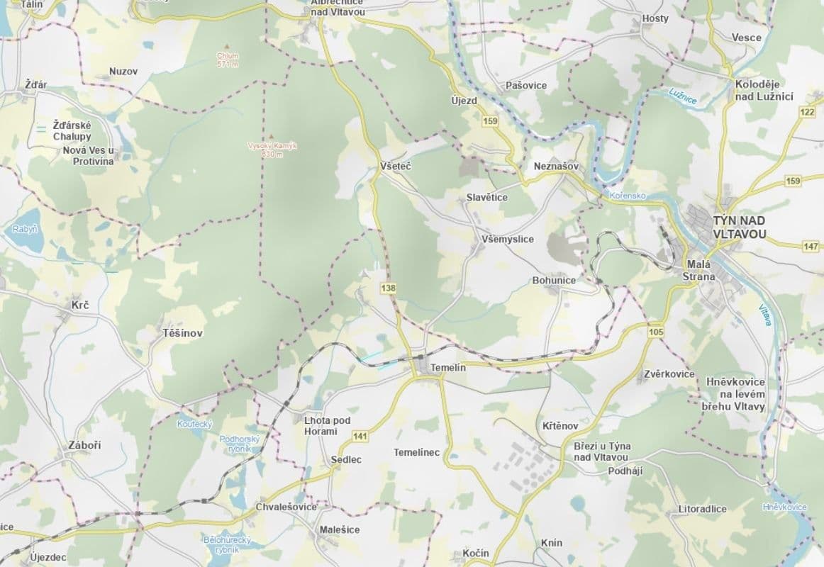 Prodej pozemku 1.357 m², Temelín, Jihočeský kraj Prodej pozemku 1.357 m², Temelín, Jihočeský kraj