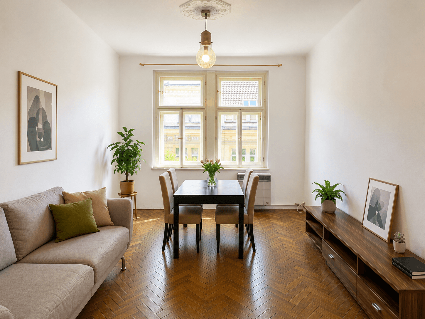 Pronájem bytu 2+1 56 m², Lužická, Praha, Praha Pronájem bytu 2+1 56 m², Lužická, Praha, Praha