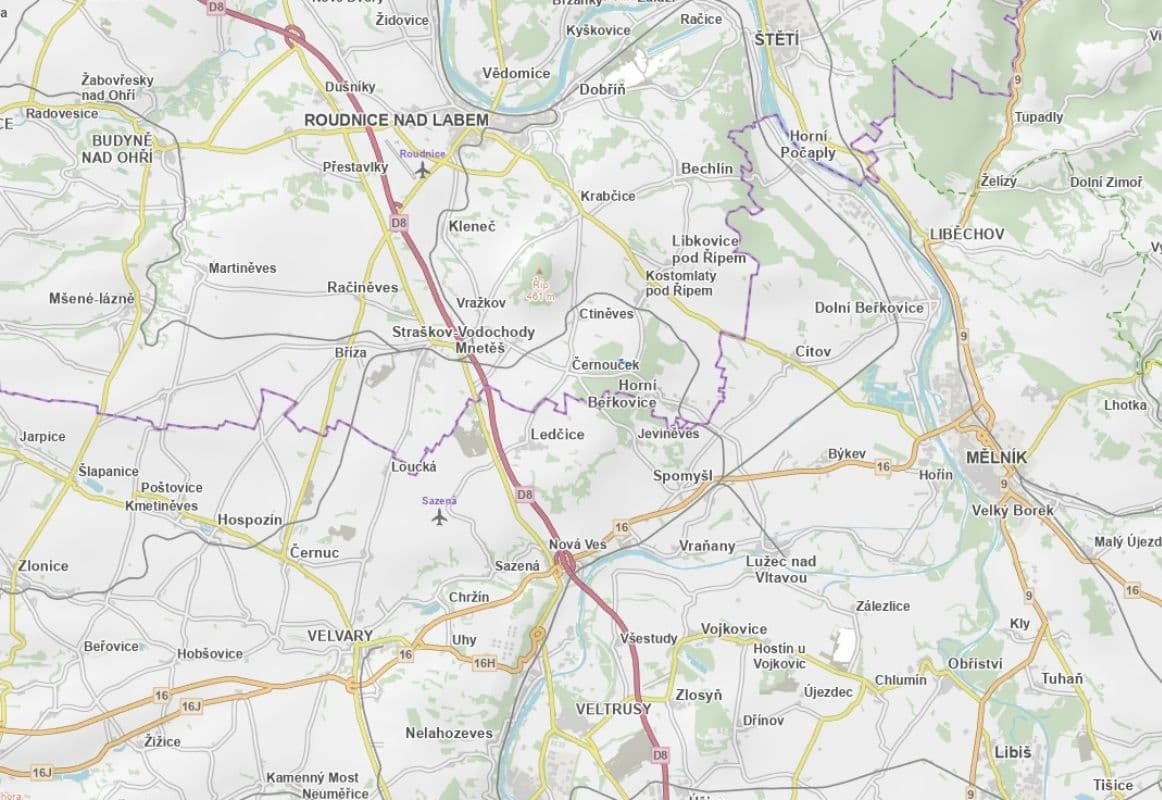Prodej pozemku 52.546 m², Kostomlaty pod Řípem, Ústecký kraj Prodej pozemku 52.546 m², Kostomlaty pod Řípem, Ústecký kraj