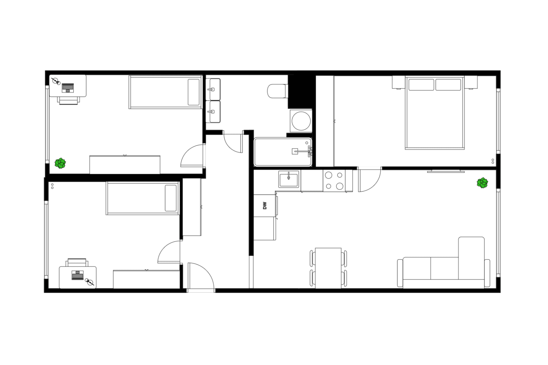 Prodej bytu 4+kk 70 m², Pod Strání, Praha, Praha Prodej bytu 4+kk 70 m², Pod Strání, Praha, Praha