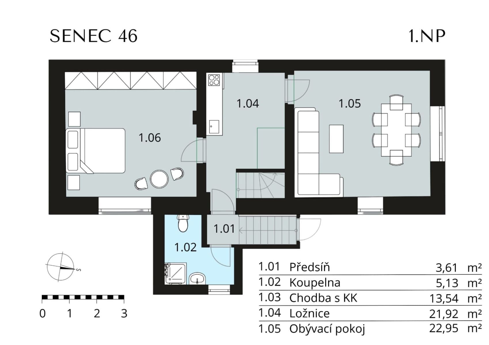 Prodej domu 130 m², pozemek 117 m², Senec, Středočeský kraj Prodej domu 130 m², pozemek 117 m², Senec, Středočeský kraj