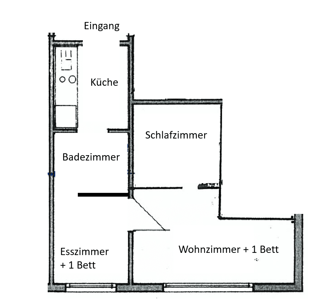 Pronájem bytu 3+1 33 m², Urbanstraße 18, Plochingen, Bádensko-Württembersko Pronájem bytu 3+1 33 m², Urbanstraße 18, Plochingen, Bádensko-Württembersko