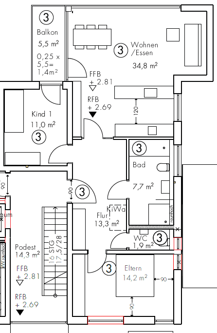 Prodej bytu 3+1 84 m², Dachau, Bavorsko Prodej bytu 3+1 84 m², Dachau, Bavorsko