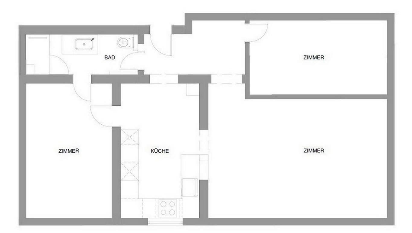 Pronájem bytu 3+1 35 m², Lehenstraße 33, 70180 Stuttgart, Stuttgart, Bádensko-Württembersko Pronájem bytu 3+1 35 m², Lehenstraße 33, 70180 Stuttgart, Stuttgart, Bádensko-Württembersko