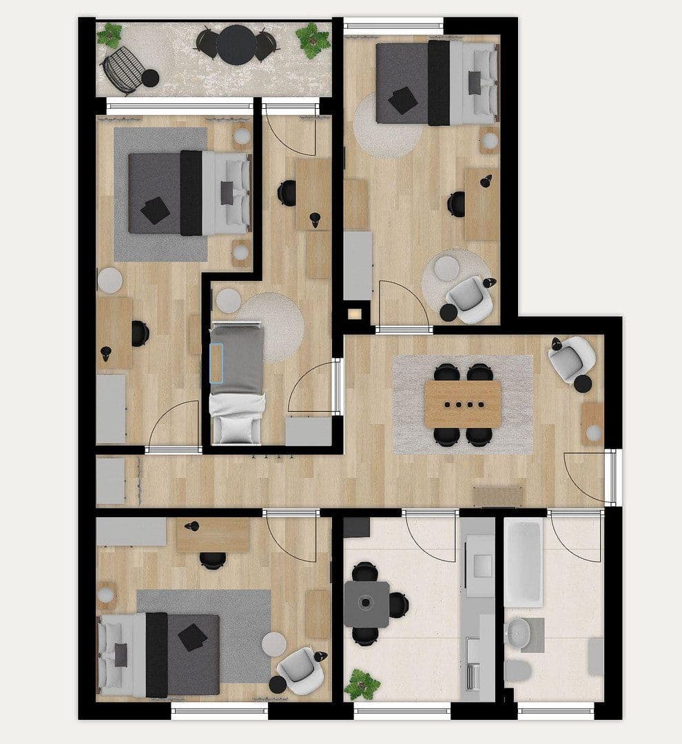 Pronájem bytu 13 m², Eduard-Spranger-Str.14, München, Bavorsko Pronájem bytu 13 m², Eduard-Spranger-Str.14, München, Bavorsko
