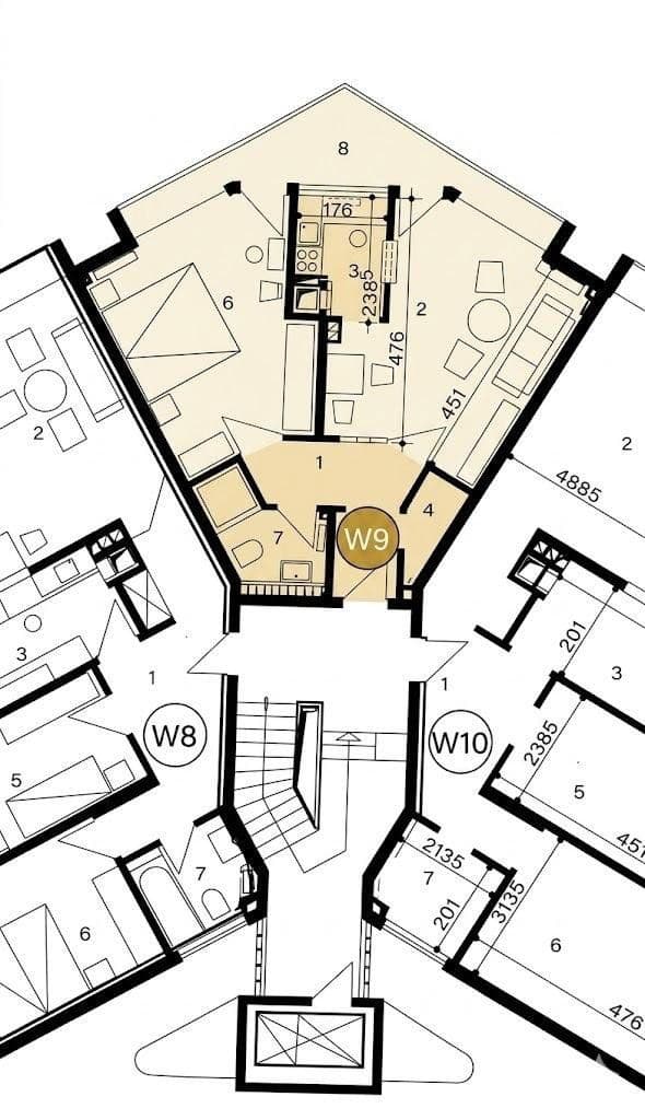 Pronájem bytu 2+1 49 m², Konrad-Adenauer-Straße 8, 45699 Herten, Herten, Severní Porýní-Vestfálsko Pronájem bytu 2+1 49 m², Konrad-Adenauer-Straße 8, 45699 Herten, Herten, Severní Porýní-Vestfálsko